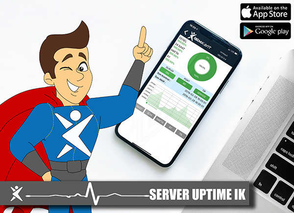 uptime server mobil uygulama