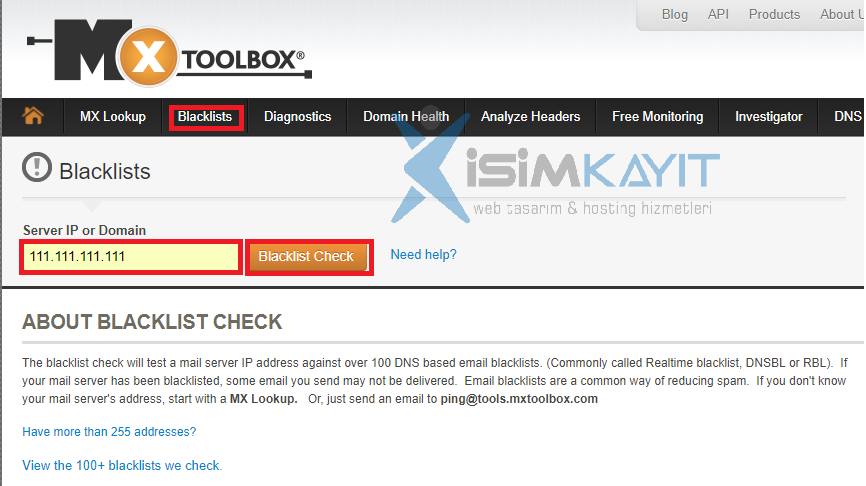 mxtoolbox
