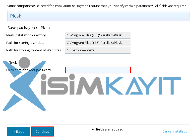 windows plesk kurulumu