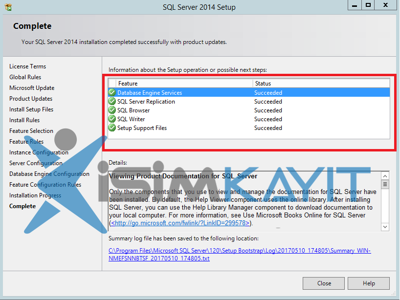 sqlserver 2014